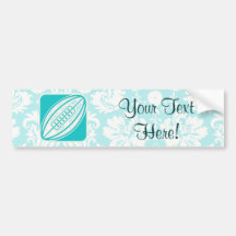 Rugby turquoise adhésifs pour voiture