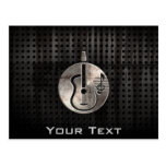 Rugged Acoustic Guitar Post Card