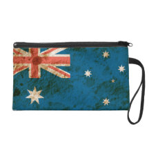 Rugged Australian Flag Wristlets