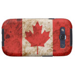 Rugged Canadian Flag Samsung Galaxy S3 Cover