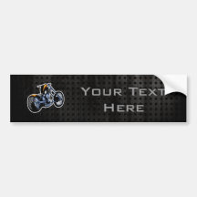 Rugged Chopper Bumper Sticker
