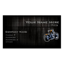 Rugged Chopper Business Card Templates