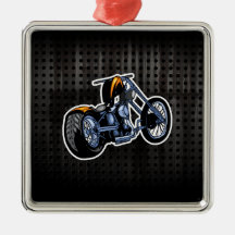 Rugged Chopper Christmas Ornaments