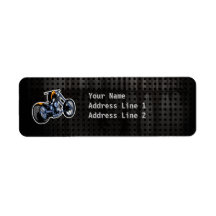 Rugged Chopper Custom Return Address Label