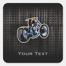 Rugged Chopper Sticker
