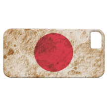 Rugged Japanese Flag iPhone 5 Cases
