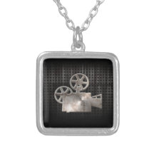 Rugged Movie Camera Custom Necklace