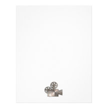 Rugged Movie Camera Customized Letterhead