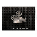 Rugged Movie Camera Greeting Card