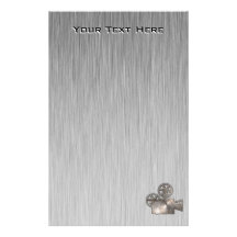 Rugged Movie Camera Personalized Stationery