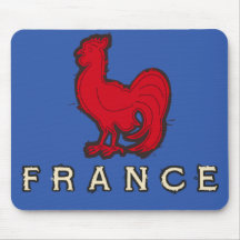 Ruggershirts France Rugby Mousepad