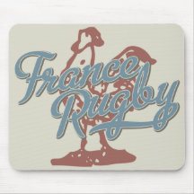 Ruggershirts France Rugby Mousepad