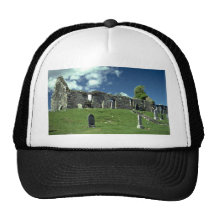 Ruined church, Isle of Skye, Scotland Trucker Hats