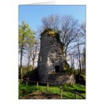 Ruines de château cartes de vœux