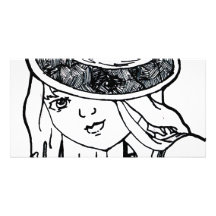 Ruisselet Mage Cartes De Vœux Avec Photo