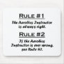 Rule Aerobics Instructor Mousepads