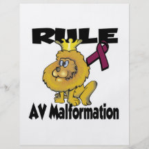 Rule AV Malformation Full Color Flyer
