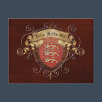 Rule Britannia postcards