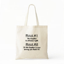 Rule Cashier Canvas Bags