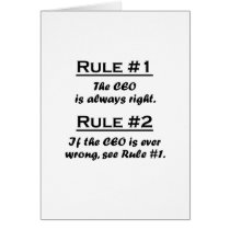 Rule CEO Cards