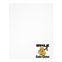 Rule Colon Cancer Letterhead Design