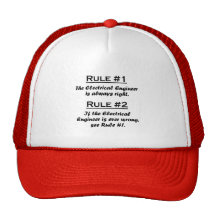 Rule Electrical Engineer Trucker Hat