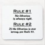 Rule Librarian Mouse Pads