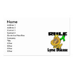Rule Lyme Disease Business Card Templates