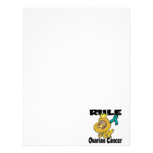 Rule Ovarian Cancer Letterhead Design