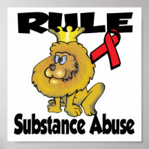Rule Substance Abuse Posters