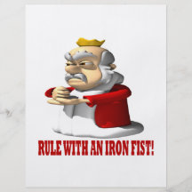 Rule With An Iron Fist Custom Flyer