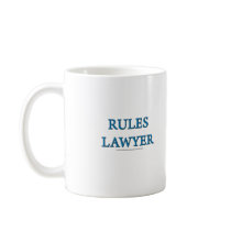 Rules Lawyer Mug
