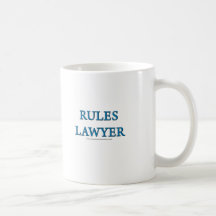 Rules Lawyer Mug