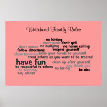 Rules of the House Print