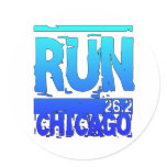 Run 26.2 Chicago Stickers