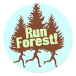 Run Forest stickers