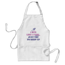 Run Like a Girl Apron