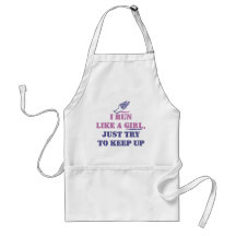 Run Like a Girl Apron