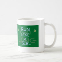 Run like a girl mug