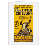 Run Little Chillun 1940 WPA Greeting Card