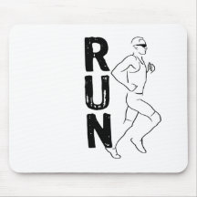 RUN Man Mousepad