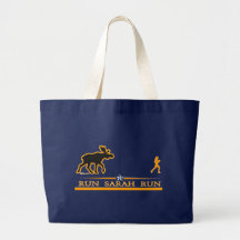 Run Sarah Run! Tote Bags