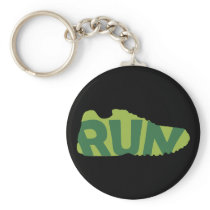 Run Shoe Keychain