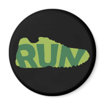 Run Shoe Magnet