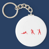 Run, Slide, Shoot keychains