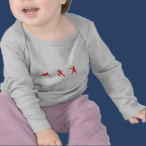 Run, Slide, Shoot t-shirts