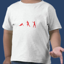 Run, Slide, Shoot t-shirts