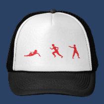Run, Slide, Shoot hats