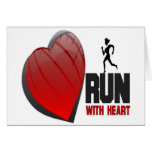RUN WITH HEART PRODUCTS CARD