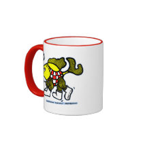 Runaway Fish cute Fish on the Run comics Coffee Mug
